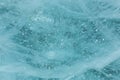 Blurry background of frozen Lake Baikal in winter Royalty Free Stock Photo