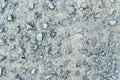 Blurry background of a poor road with stones Royalty Free Stock Photo