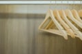 Blurry Clothes Hanger Royalty Free Stock Photo
