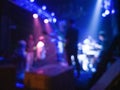 Blurry of color lights in nightclubs