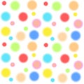 blurry colorful circle pattern background