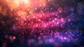 Blurry Colorful Lights on Dark Background Royalty Free Stock Photo