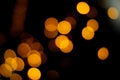 Blurry defocused light bokeh abstract background