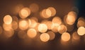 A blurry image of a bunch of orange circles Royalty Free Stock Photo