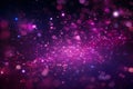 a blurry image of pink and blue lights Mystical Star Cluster in Majestic Magenta with Expanding patterns