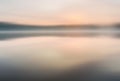 Blurry lake landscape useful as background Royalty Free Stock Photo