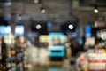 Blurry liquor store Royalty Free Stock Photo
