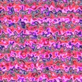 Blurry neon gradient glitch abstract texture background. Wavy irregular bleeding dye seamless pattern. Digital ombre