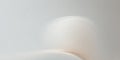 A blurry and out of focus image showing a soft gradient of white and light gray color tones abstractly Royalty Free Stock Photo