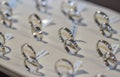 Blurry and or out of focus wedding rings background