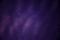 Blurry purple night sky