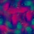 Blurry rainbow gradient glitch abstract texture background. Wavy irregular bleeding washed tie dye seamless pattern