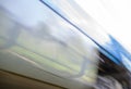 blurry rushing train, background or texture Royalty Free Stock Photo
