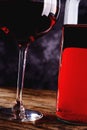 Blush wine Royalty Free Stock Photo