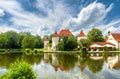 Blutenburg Castle in Munich, Germany, Europe