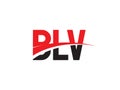 BLV Letter Initial Logo Design Vector Illustration Royalty Free Stock Photo
