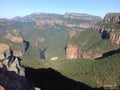 Blyde River Canyon in the Lowveld Royalty Free Stock Photo