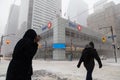 BMO Bank of Montreal Snow Storm Canada Toronto Feb 12 2019-4