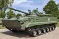 BMP-3 infantry fighting vehicle close-up Royalty Free Stock Photo