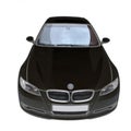 BMW 335i black convertible car Royalty Free Stock Photo