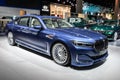 BMW Alpina B7 Langversion Allrad car showcased at the Frankfurt IAA Motor Show. Germany - September 11, 2019