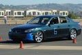 BMW at Autocross Royalty Free Stock Photo