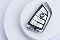 BMW Car Key for Keyless start Royalty Free Stock Photo