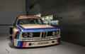 The BMW 3.0 CSL 1975 exposed in the motorsport gallery in the BMW museum in Munich
