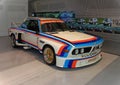 BMW 3.0 CSL racing car (1975) Royalty Free Stock Photo