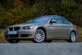 BMW 320d coupe edition, Mocca brown metallic color - german sedan luxury car