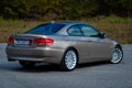 BMW 320d coupe edition, Mocca brown metallic color - german sedan luxury car