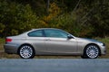 BMW 320d coupe edition, Mocca brown metallic color - german sedan luxury car