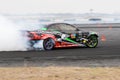 BMW Drift car Royalty Free Stock Photo