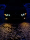 My Bmw e39 king of darkness 2. Royalty Free Stock Photo