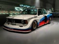 1977 BMW 320 E21 racing on display at the BMW Museum Royalty Free Stock Photo