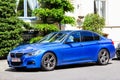 BMW F30 3-series Royalty Free Stock Photo