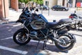 BMW 1200 GS L.C adventure motorcycle bike r1200 in street Royalty Free Stock Photo