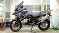 Bmw GS1200 motorcycle Royalty Free Stock Photo