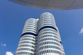 BMW Headquarters building. Headoffice in Munich, Germany, March 2020