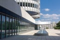BMW Headquarters building. Headoffice in Munich, Germany, March 2020