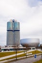 BMW Headquarters in Munchen Royalty Free Stock Photo
