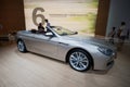 BMW 650i convertible car Royalty Free Stock Photo