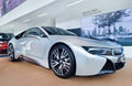 BMW i8 displayed in a showrrom, Shanghai, China