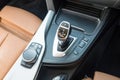 BMW 420i Gran Coupe 2018 Gear Box Royalty Free Stock Photo