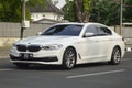 2020 BMW 530i Luxury Royalty Free Stock Photo