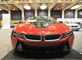 BMW I8 Sports Car Front View