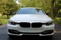 2018 BMW 350i white super charge with 350 Horse Power, Luxury european sport car. Royalty Free Stock Photo