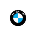 BMW logo editorial illustrative on white background Royalty Free Stock Photo