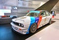 BMW M3 E30 DTM racing car Royalty Free Stock Photo