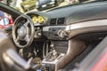 BMW M3 E46 Interior Detail Royalty Free Stock Photo